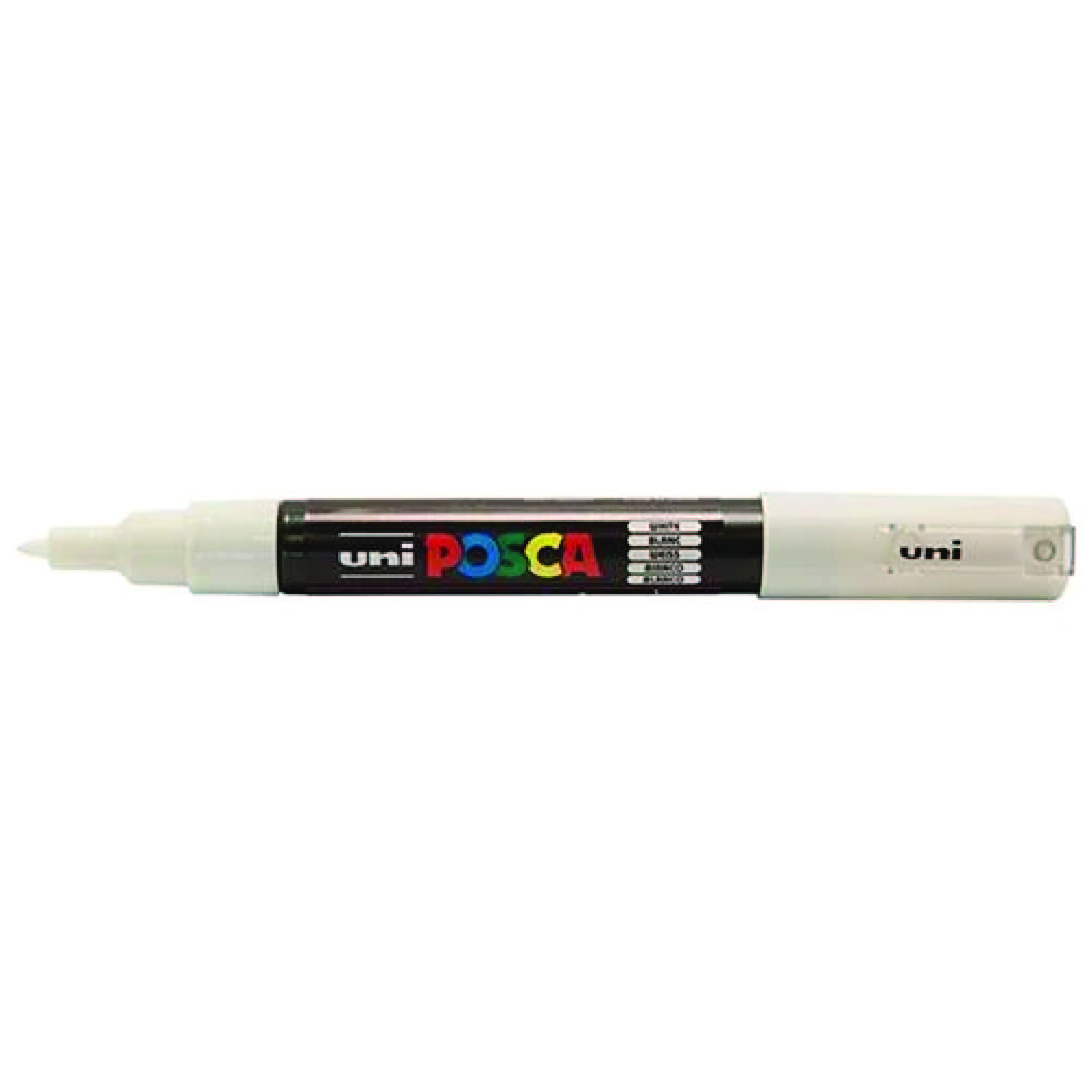 Marker Extra Fine Cone Tip 0.7-1.0mm White POSCA Uni